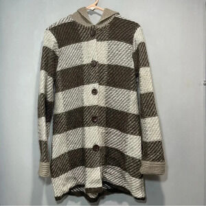 Mary Firenze Striped Long Sweater Medium size
